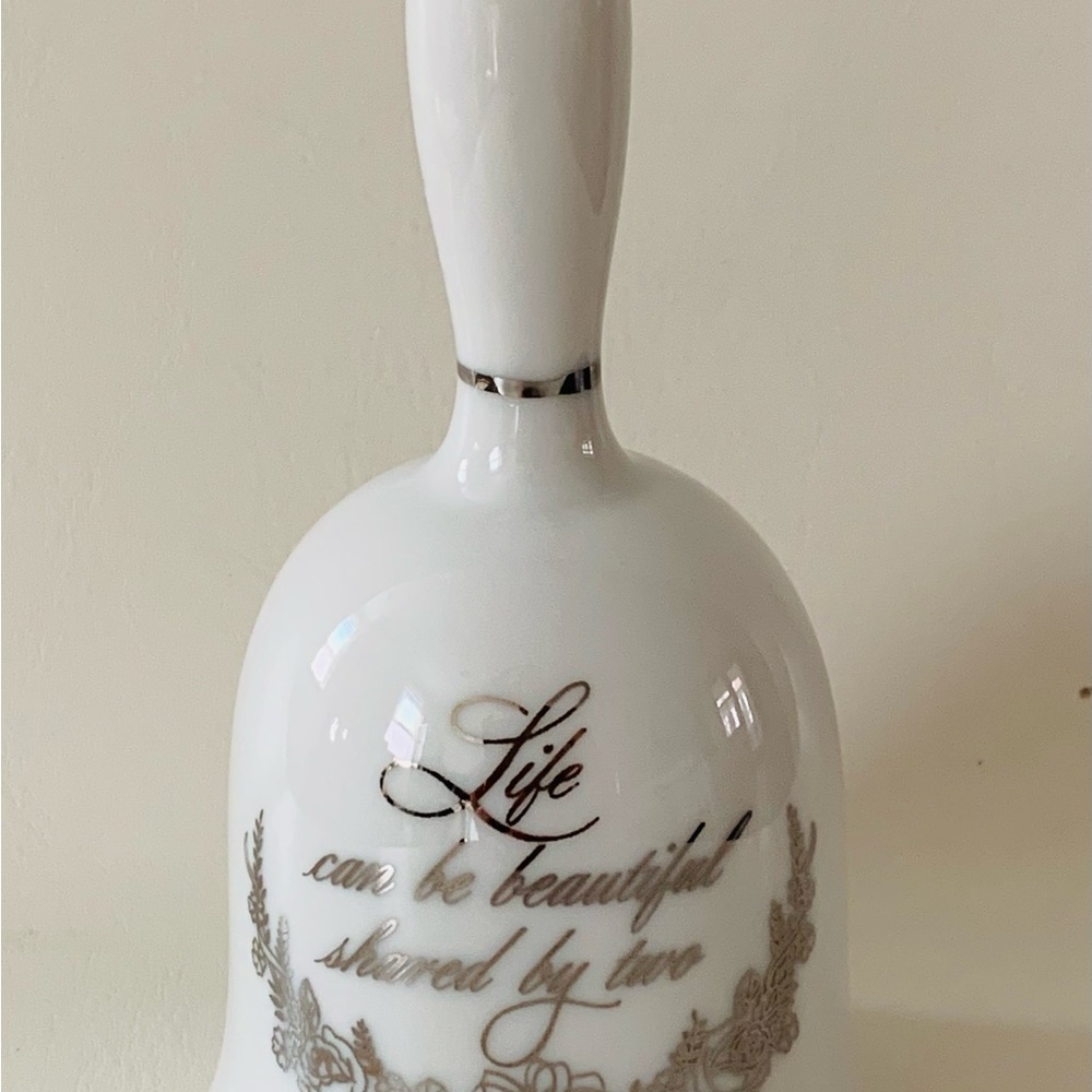 Wedding keepsake bell